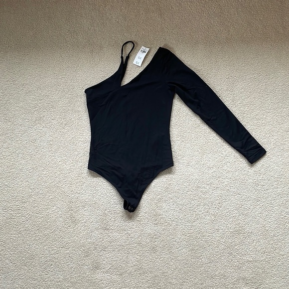 Abercrombie & Fitch Tops - Abercrombie Asymmetrical Bodysuit